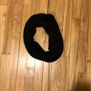 Black infinity scarf